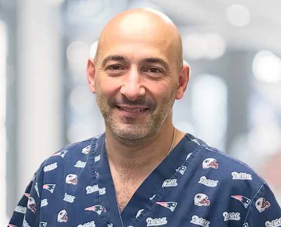 Westborough dentist Andrey Mazo D M D smiling