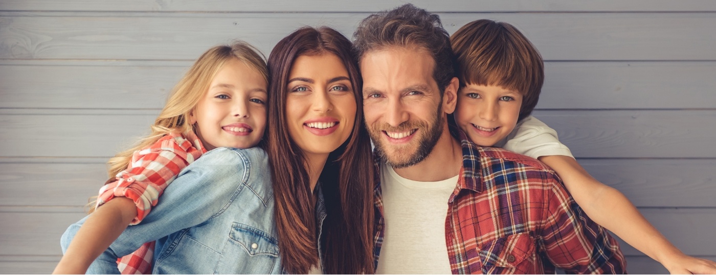 smiling family