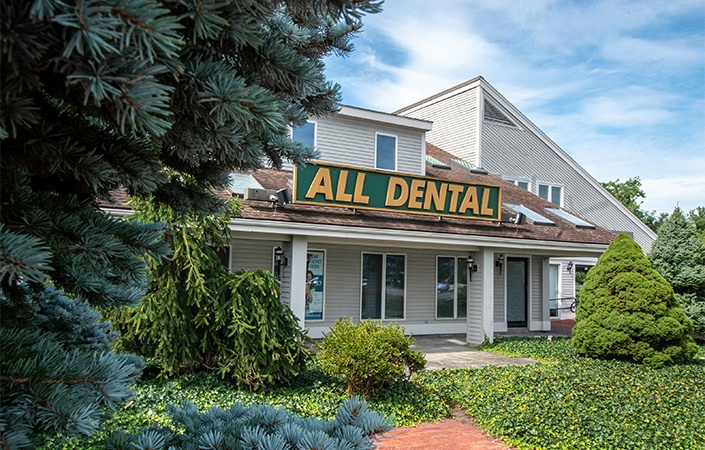 Outside view of All Dental in Westborough Massachusetts