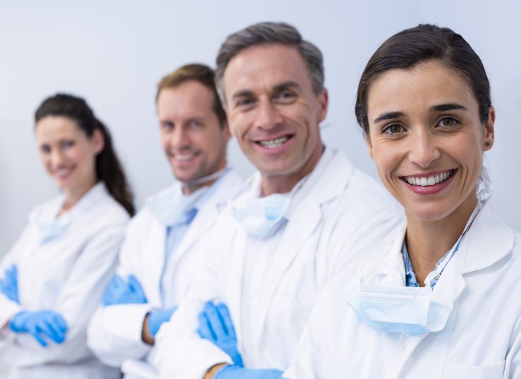 smiling dentists