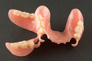 Complete set of partial  dentures